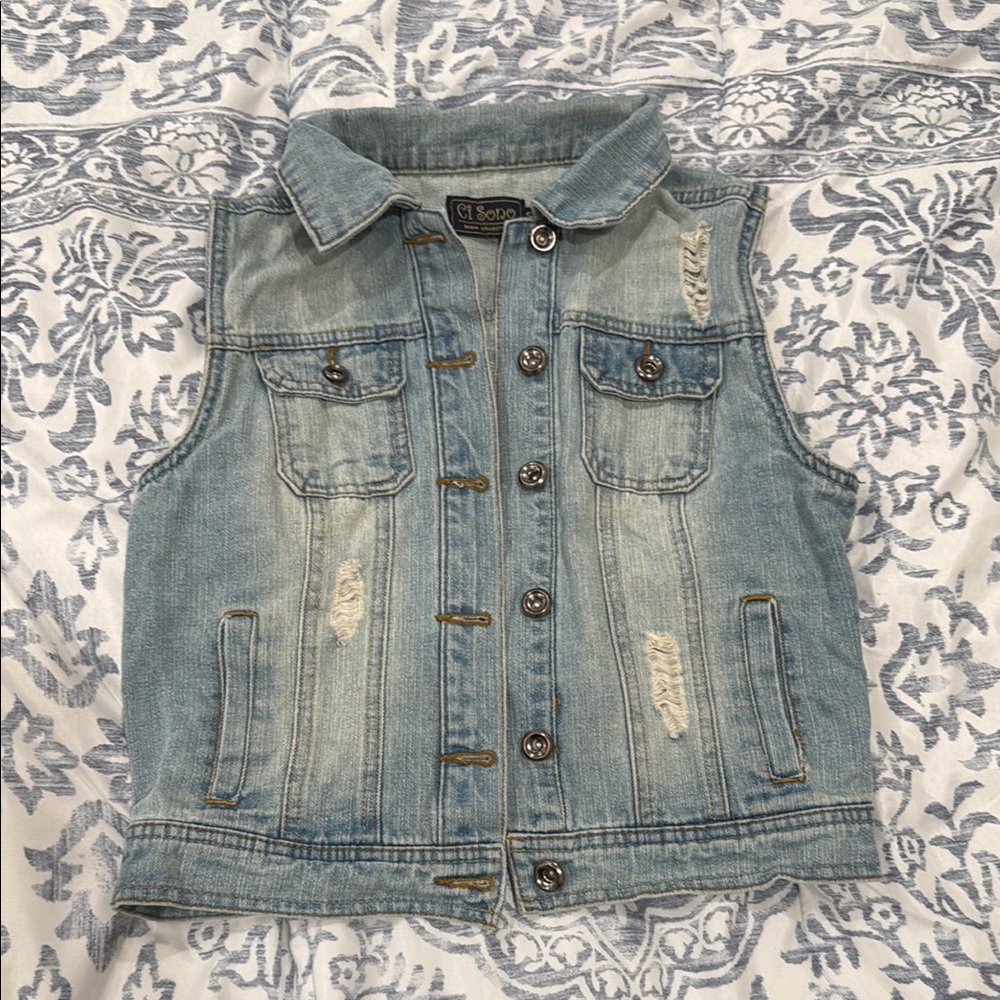 Denim Vest